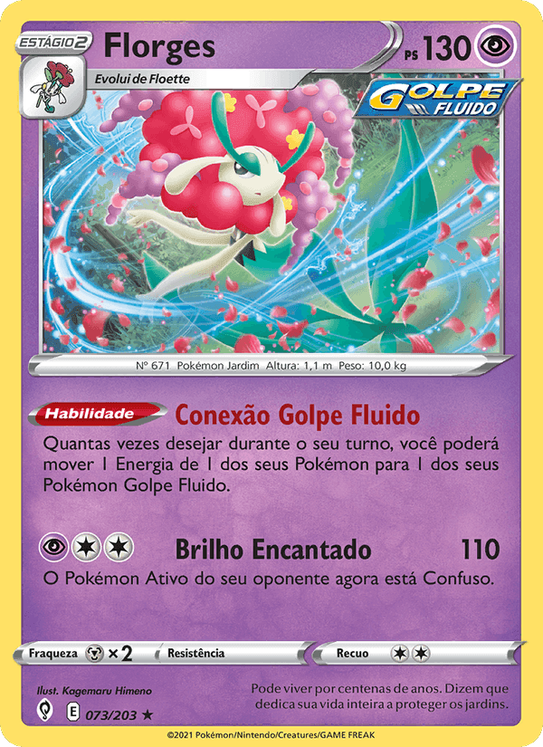 Florges, carta 73 de Céus em Evolução