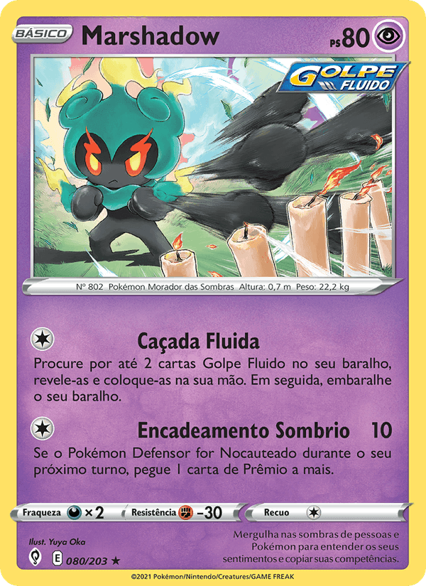 Céus em Evolução の 80 番、Marshadow