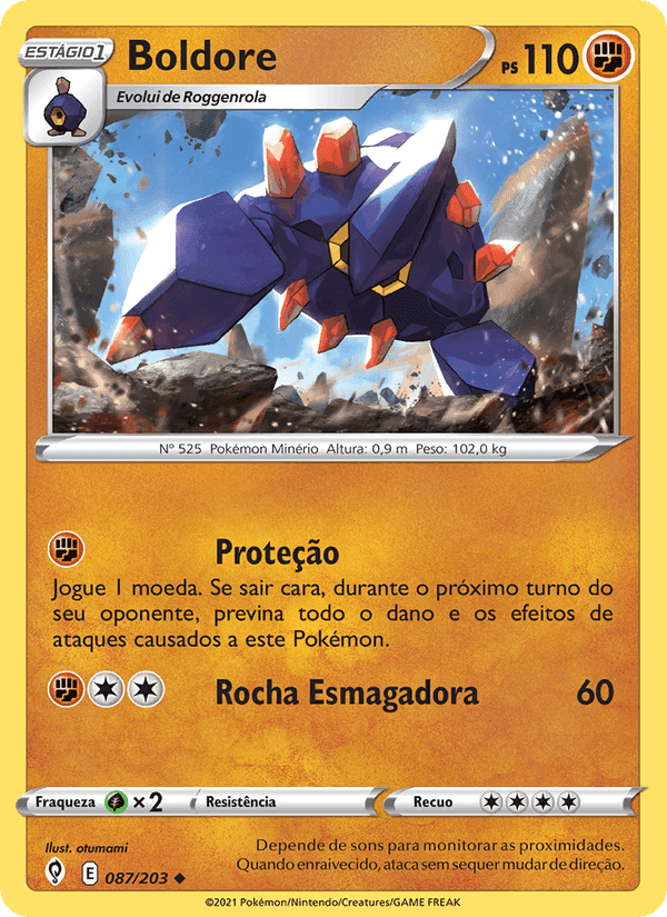 Boldore, carta 87 de Céus em Evolução