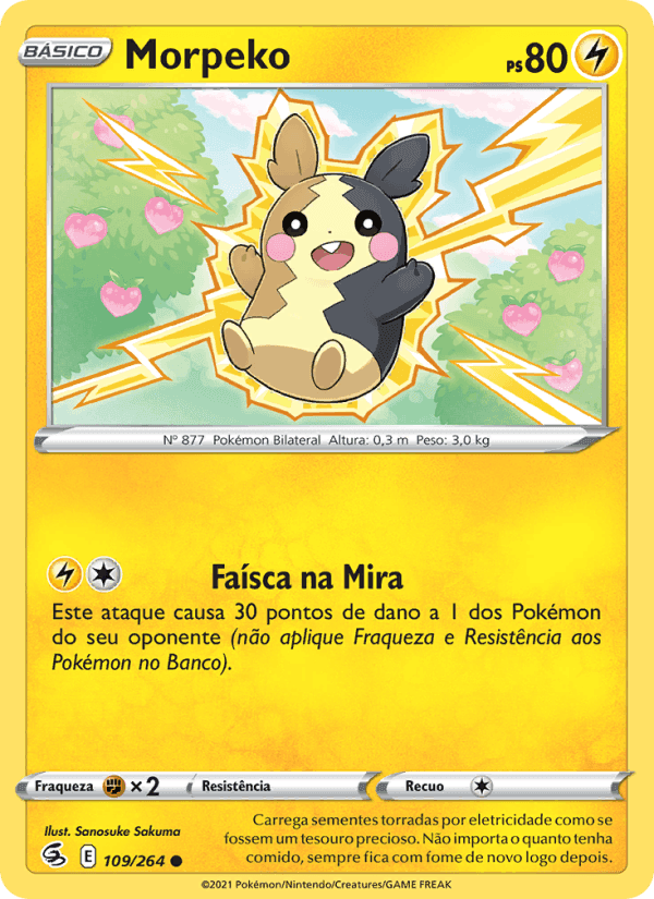 Morpeko, card 109 from Golpe Fusão