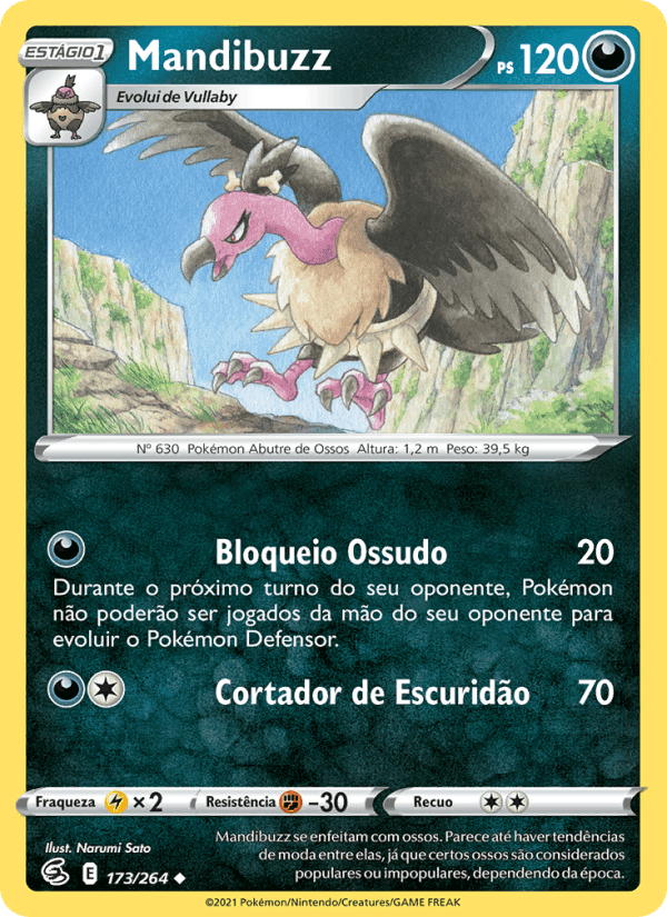 Mandibuzz, carta 173 de Golpe Fusão
