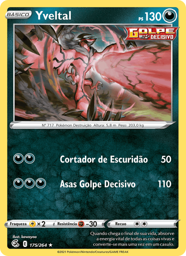 Yveltal, carta 175 de Golpe Fusão