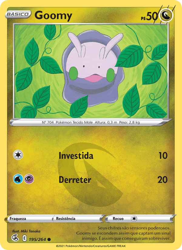 Goomy, carta 195 de Golpe Fusão