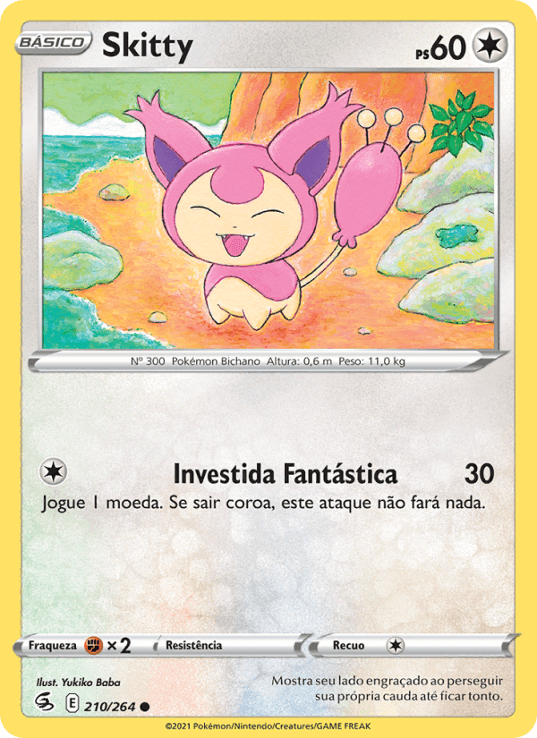 Skitty, carta 210 de Golpe Fusão
