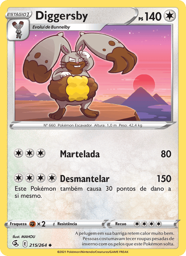 Diggersby, carta 215 de Golpe Fusão