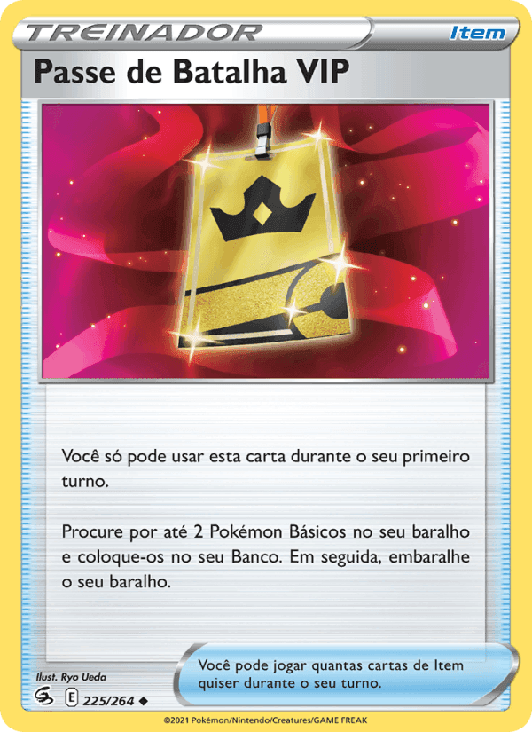 Passe de Batalha VIP, card 225 from Golpe Fusão