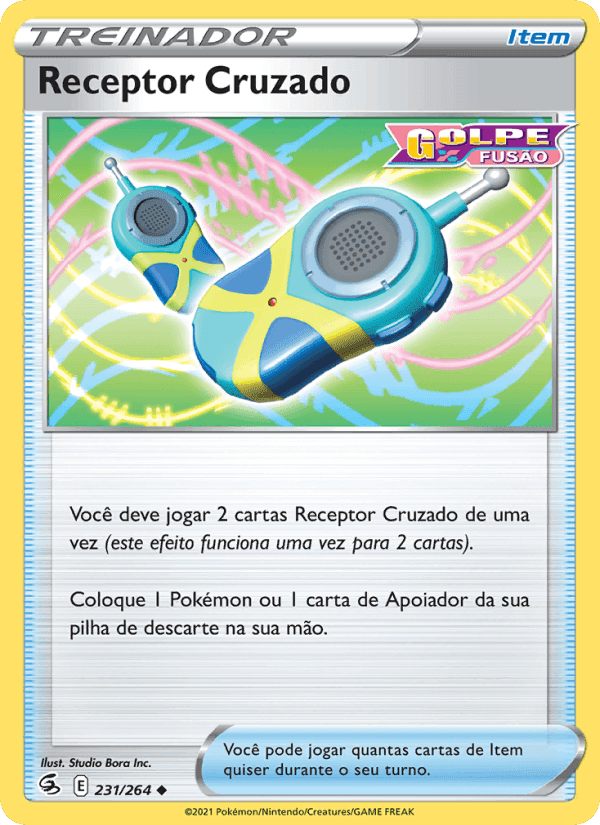 Receptor Cruzado, card 231 from Golpe Fusão