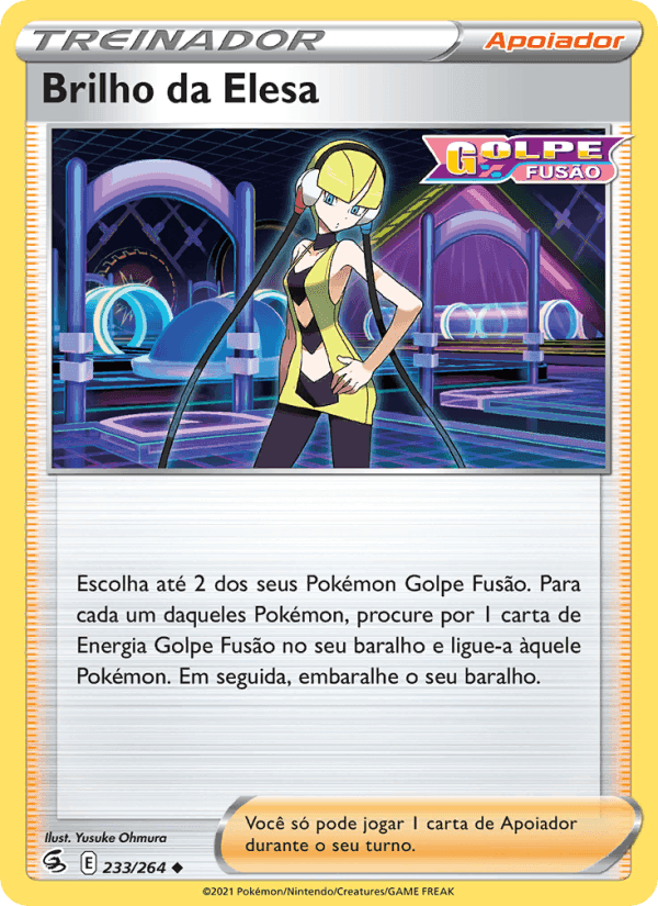 Brilho da Elesa, card 233 from Golpe Fusão