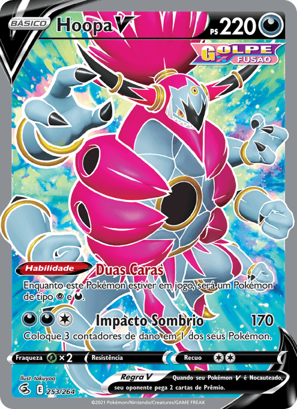Hoopa V, card 253 from Golpe Fusão