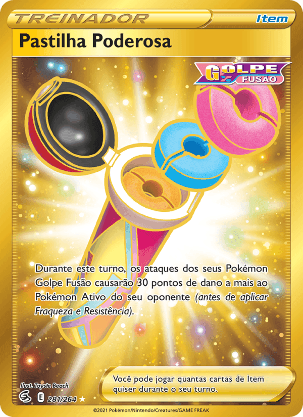 Pastilha Poderosa, card 281 from Golpe Fusão