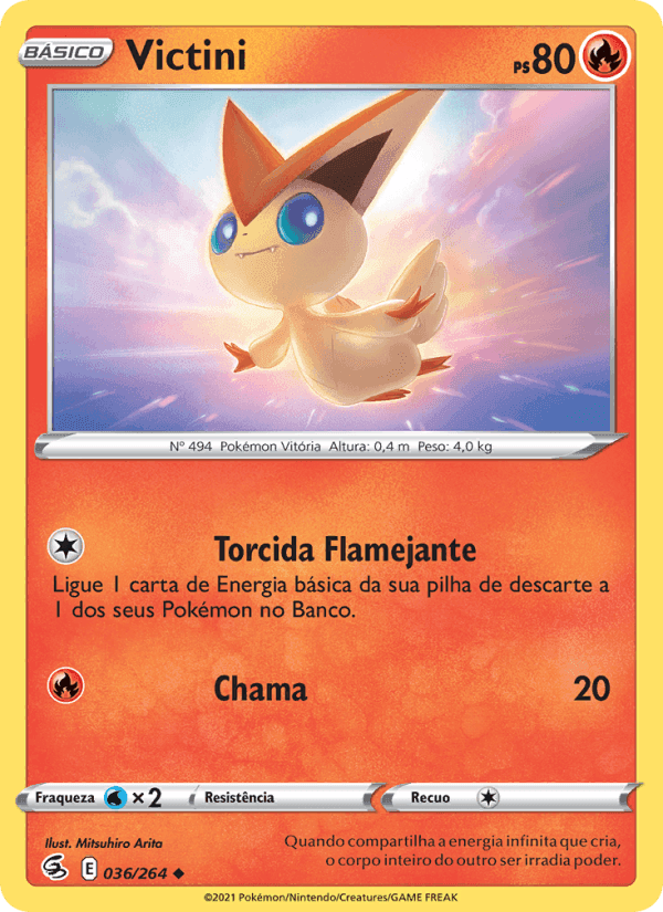 Victini, carta 36 di Golpe Fusão