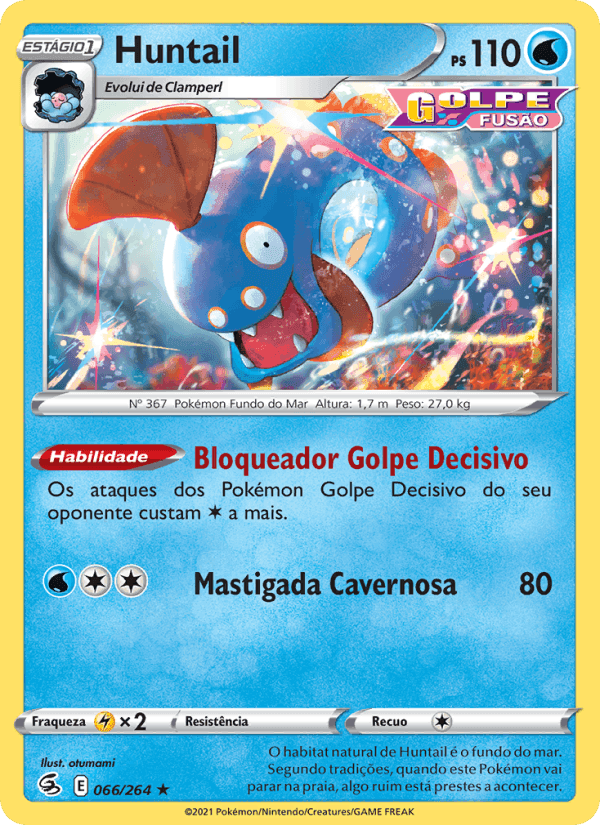 Huntail, card 66 from Golpe Fusão