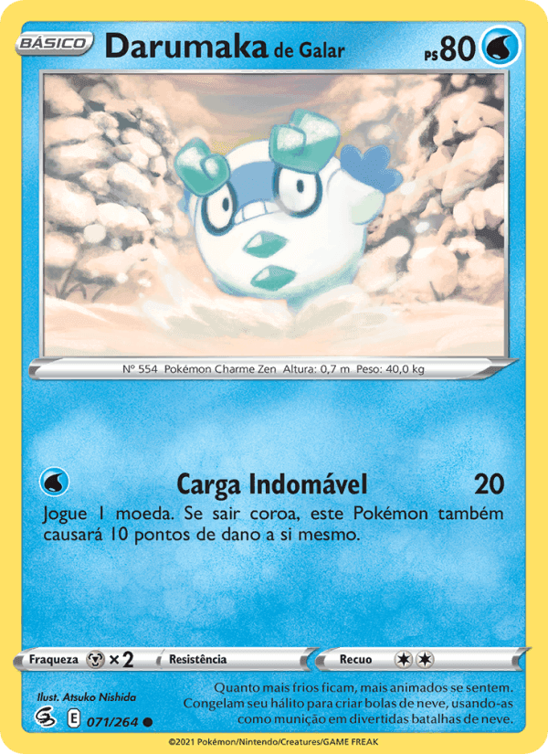 Darumaka de Galar, card 71 from Golpe Fusão