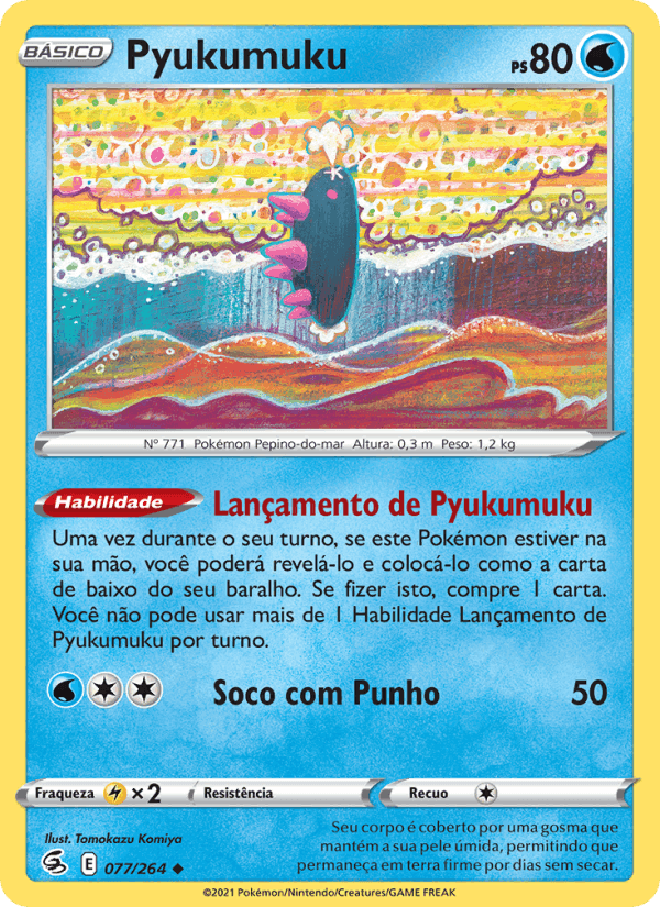 Pyukumuku, carta 77 de Golpe Fusão