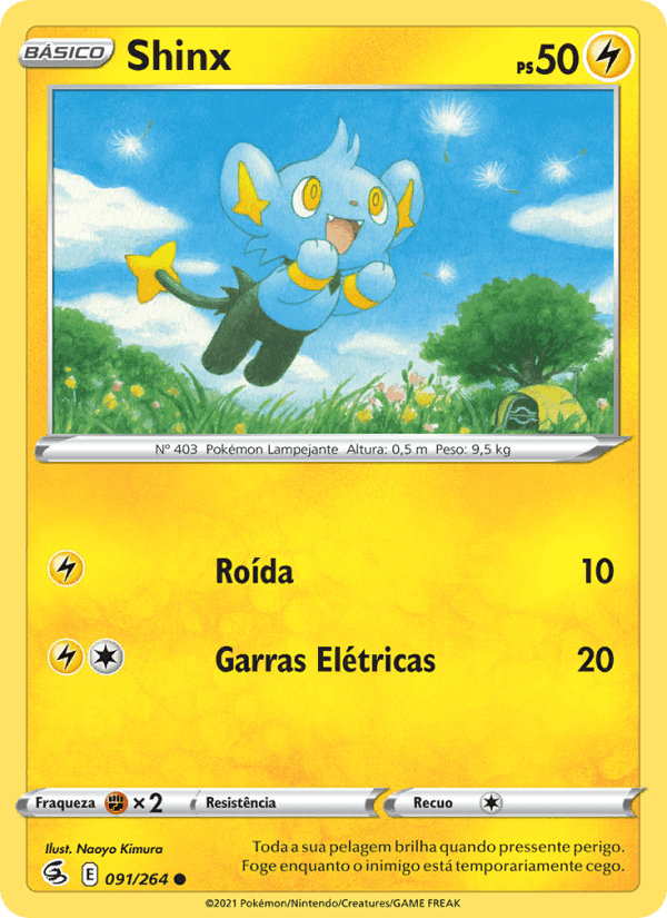 Shinx, carta 91 de Golpe Fusão