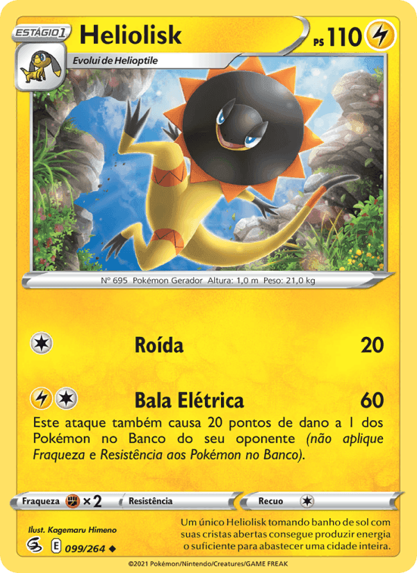 Heliolisk, carta 99 de Golpe Fusão