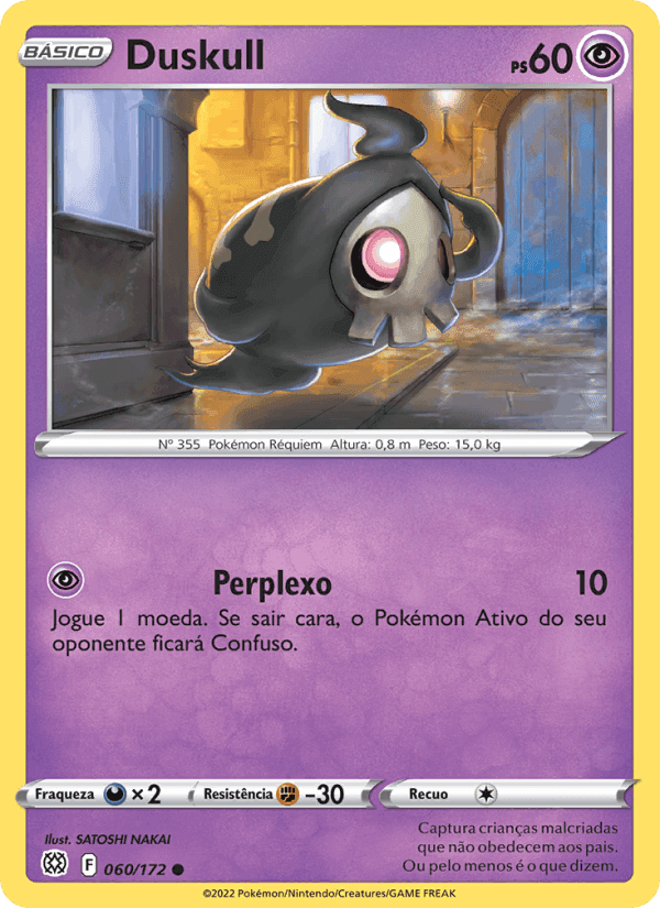 Duskull, carta 060 de Astros Cintilantes