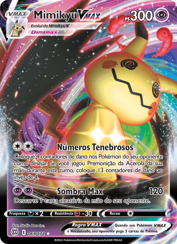 Mimikyu VMAX, carte 069 de Astros Cintilantes