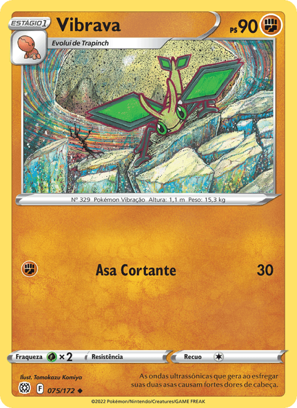 Vibrava, carta 075 de Astros Cintilantes