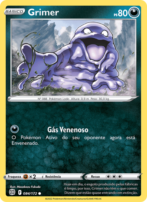 Grimer, carta 084 de Astros Cintilantes