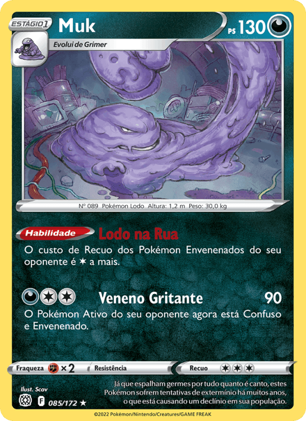 Muk, carta 085 de Astros Cintilantes