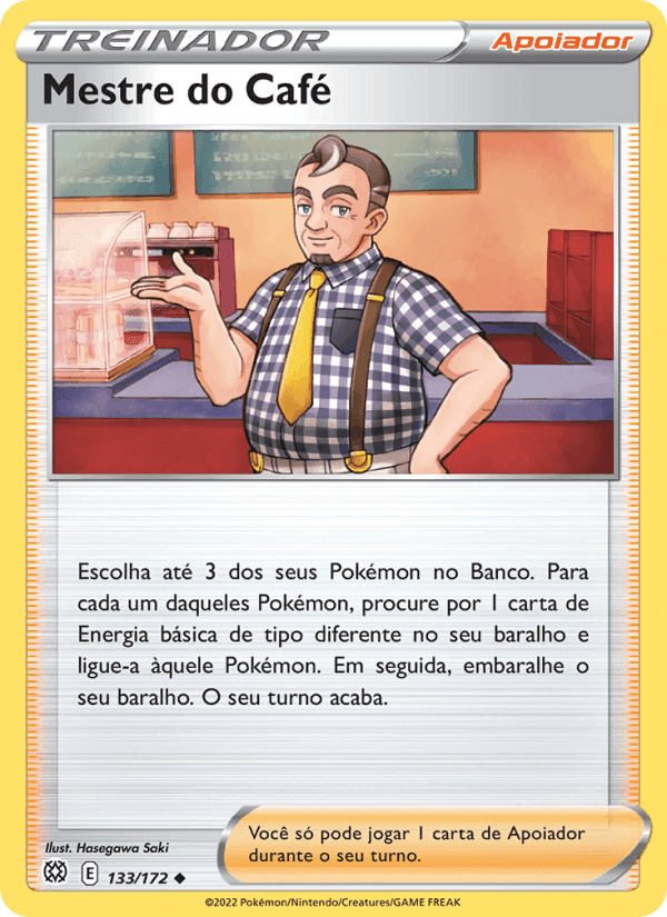 Mestre do Café, carta 133 de Astros Cintilantes