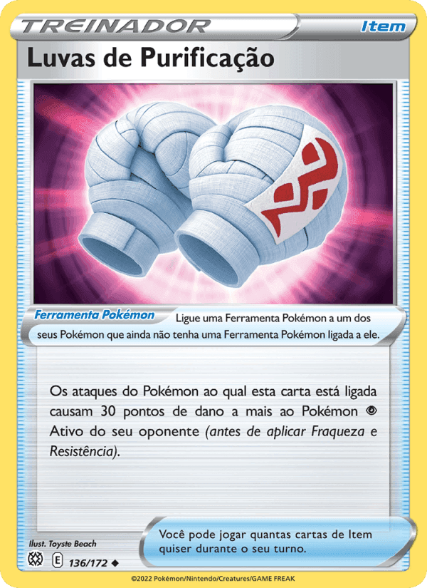 Luvas de Purificação, carta 136 de Astros Cintilantes