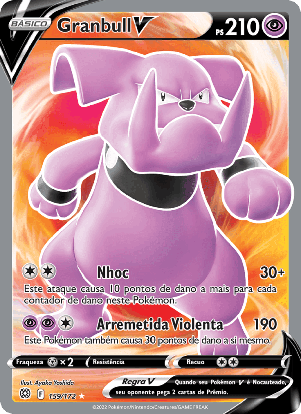 Granbull V, carta 159 de Astros Cintilantes