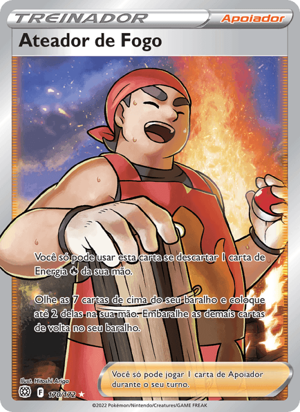 Ateador de Fogo, carta 170 de Astros Cintilantes
