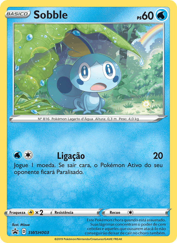 Sobble, carta SWSH003 di ESES Promos