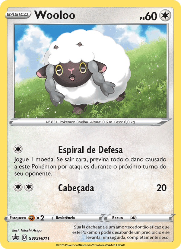 Wooloo, carta SWSH011 di ESES Promos