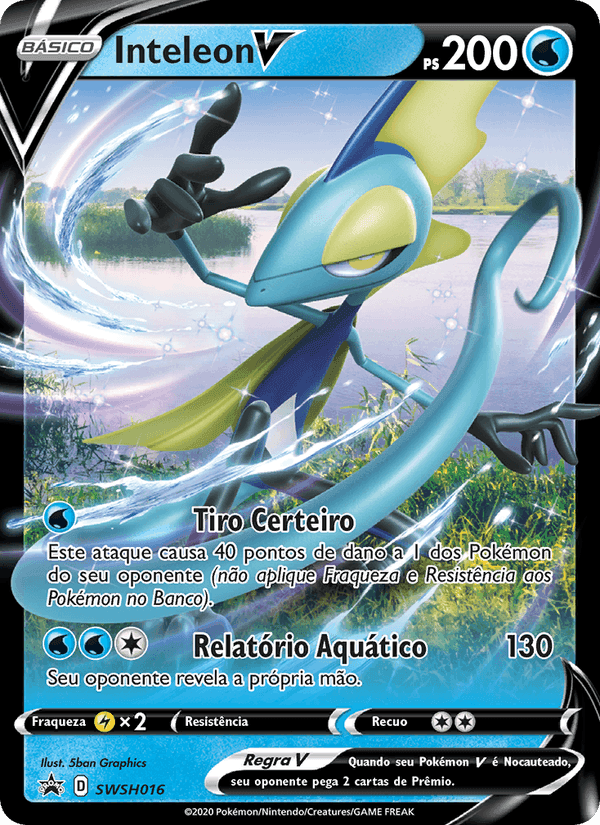 Inteleon V, card SWSH016 from ESES Promos