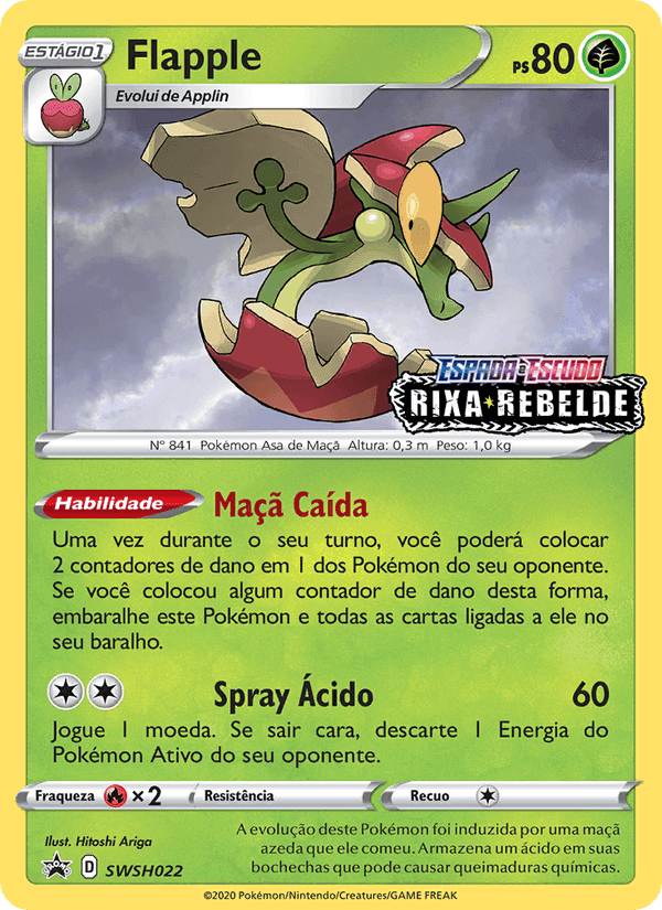 Flapple, carta SWSH022 di ESES Promos