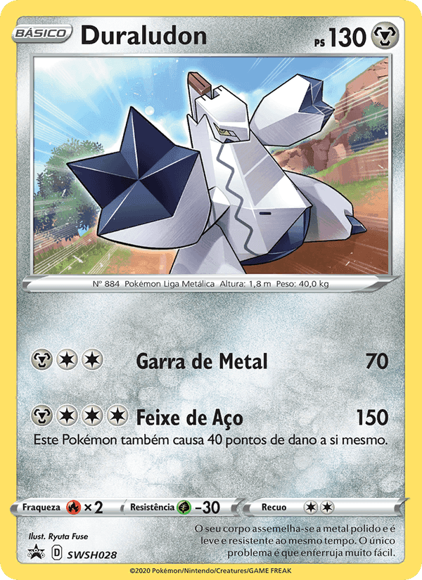 Duraludon, carta SWSH028 de ESES Promos