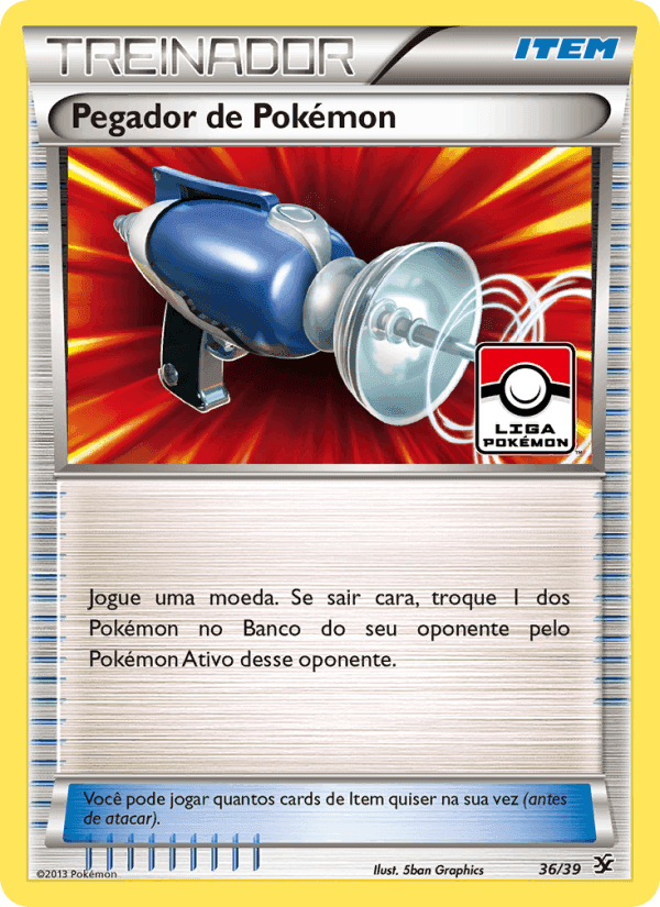 Pegador de Pokémon, carta 36 de Conjunto para Iniciantes Kalos