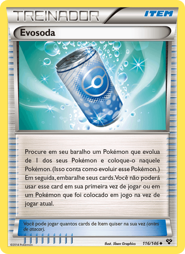 Evosoda, carta 116 de XY