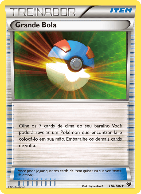 Grande Bola, carta 118 de XY