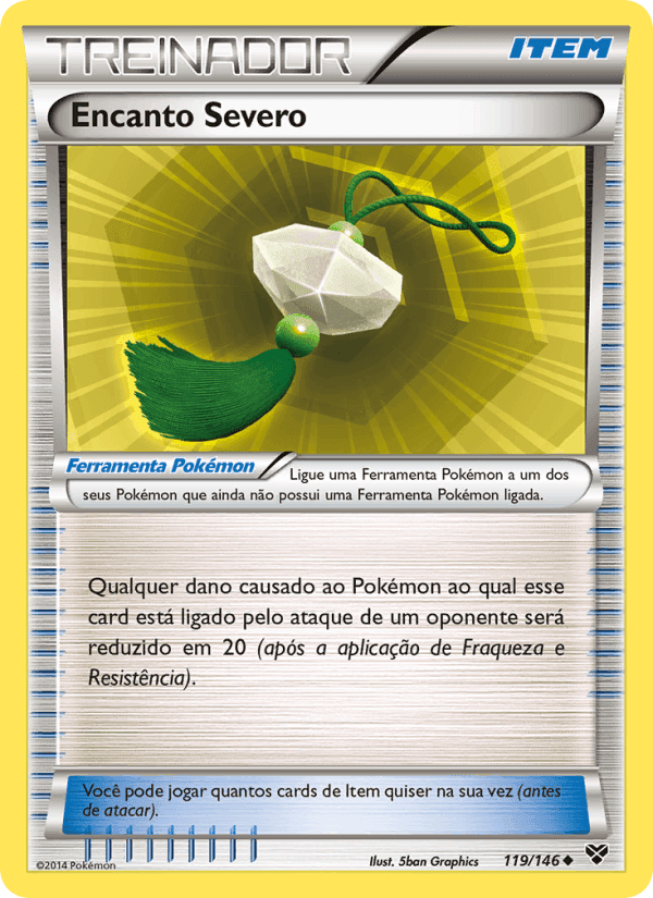 Encanto Severo, card 119 from XY