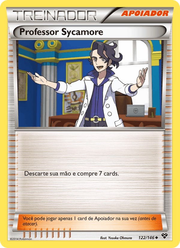 Professor Sycamore, card 122 from XY