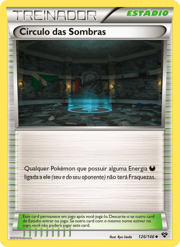 Círculo das Sombras, card 126 from XY