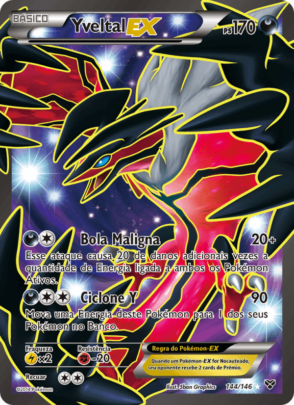 Yveltal EX, carta 144 de XY