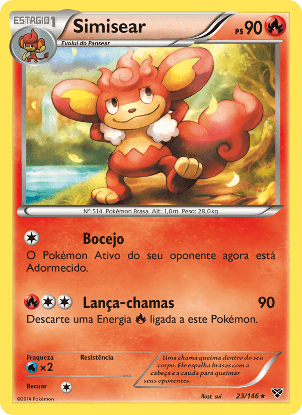 Simisear, carta 23 de XY