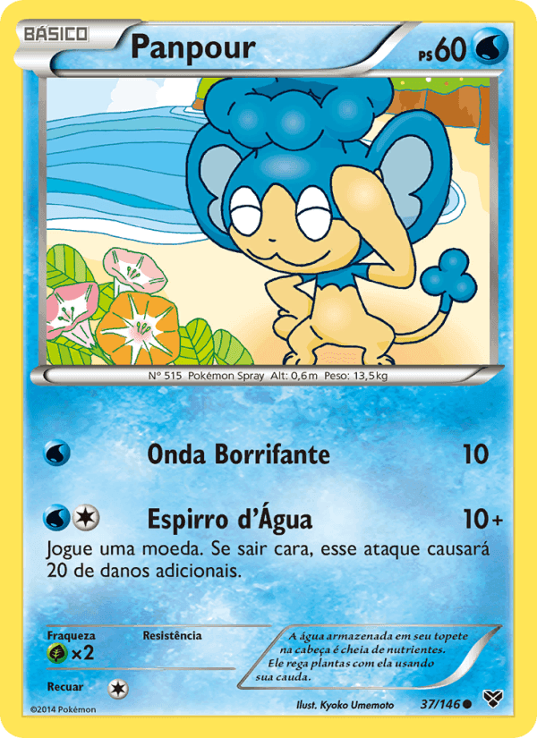 Panpour, carta 37 de XY
