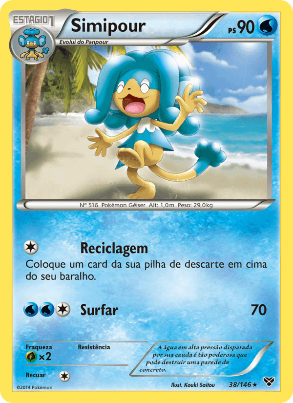Simipour, carta 38 de XY