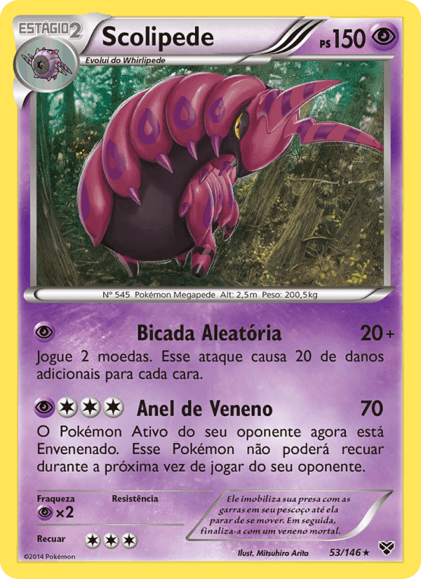 XY の 53 番、Scolipede