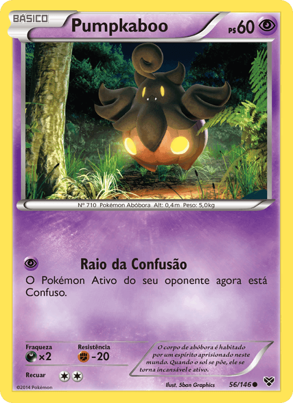 Pumpkaboo, carta 56 de XY