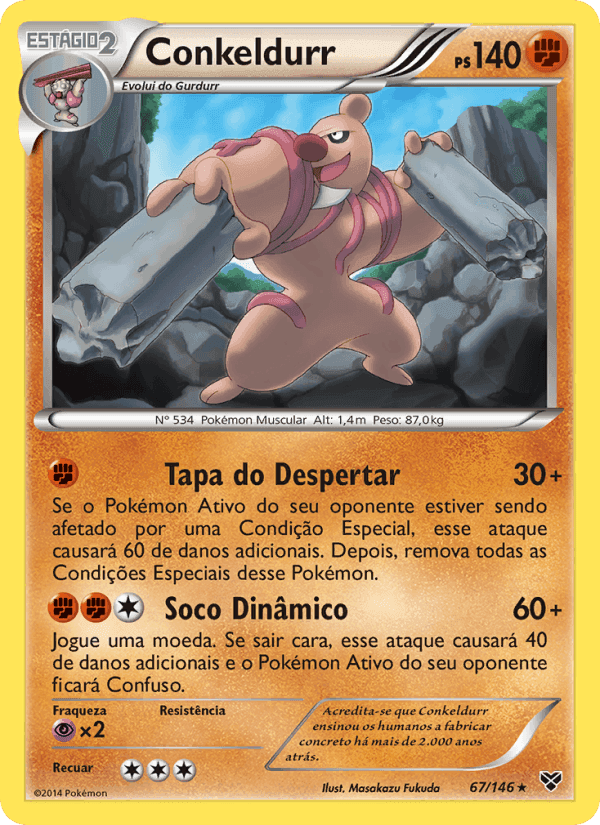 Conkeldurr, carta 67 di XY