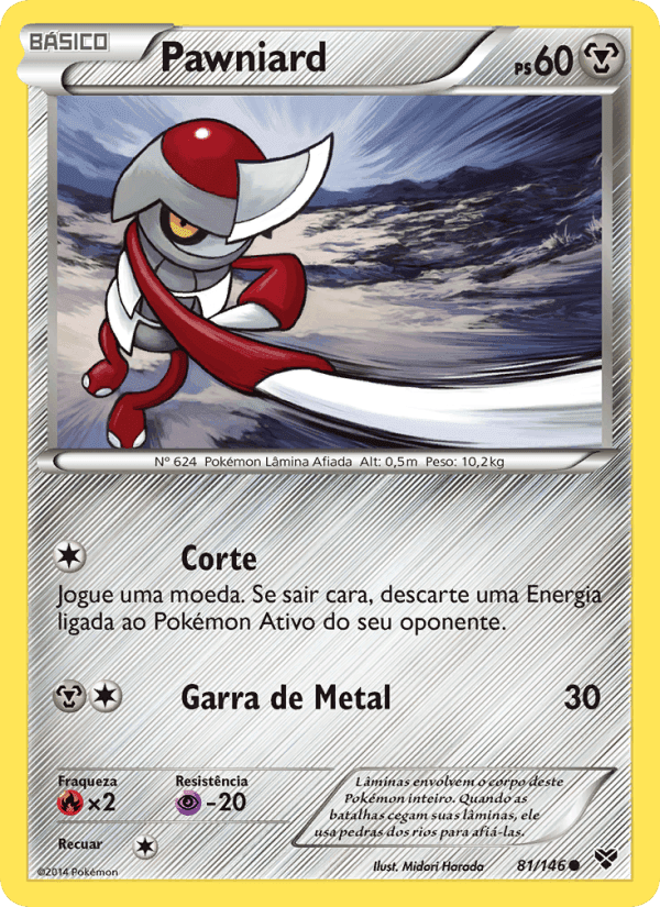 Pawniard, card 81 from XY
