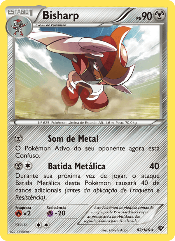 Bisharp, carta 82 de XY