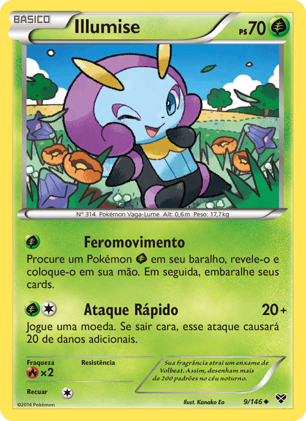 Illumise, carta 9 de XY